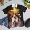 Do Not Be Afraid; Only Believe Mark Polo Shirt Black