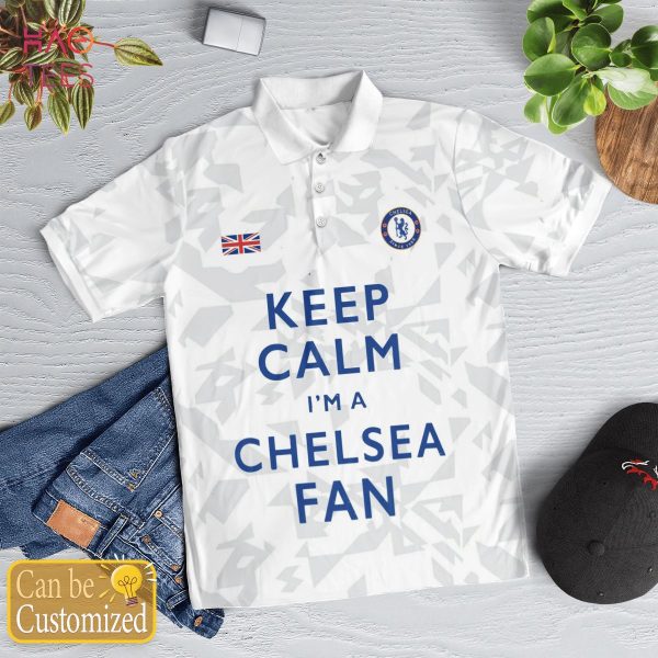 I Am A Fan Chelsea Polo Shirt Black
