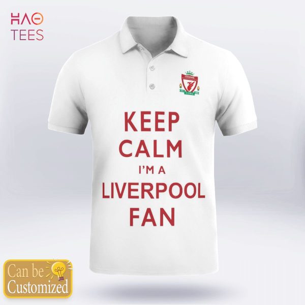 I Am A Fan Liverpool Polo Shirt Black