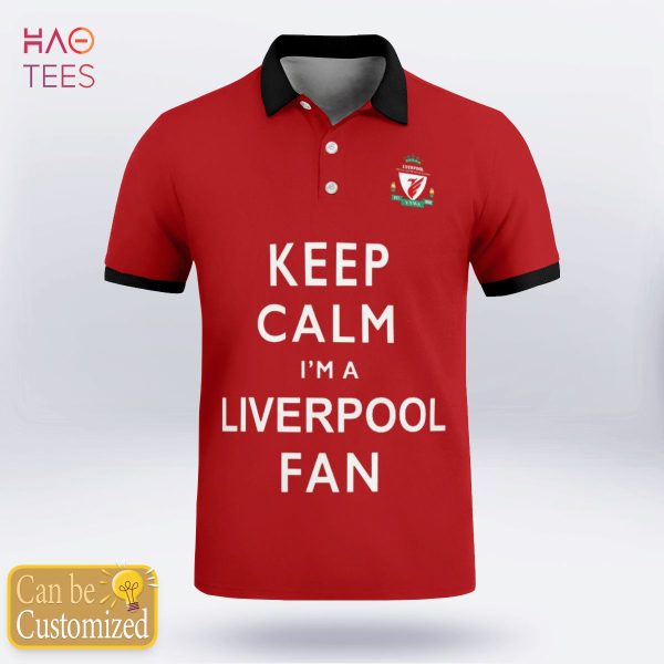 I Am A Fan Liverpool Polo Shirt Black