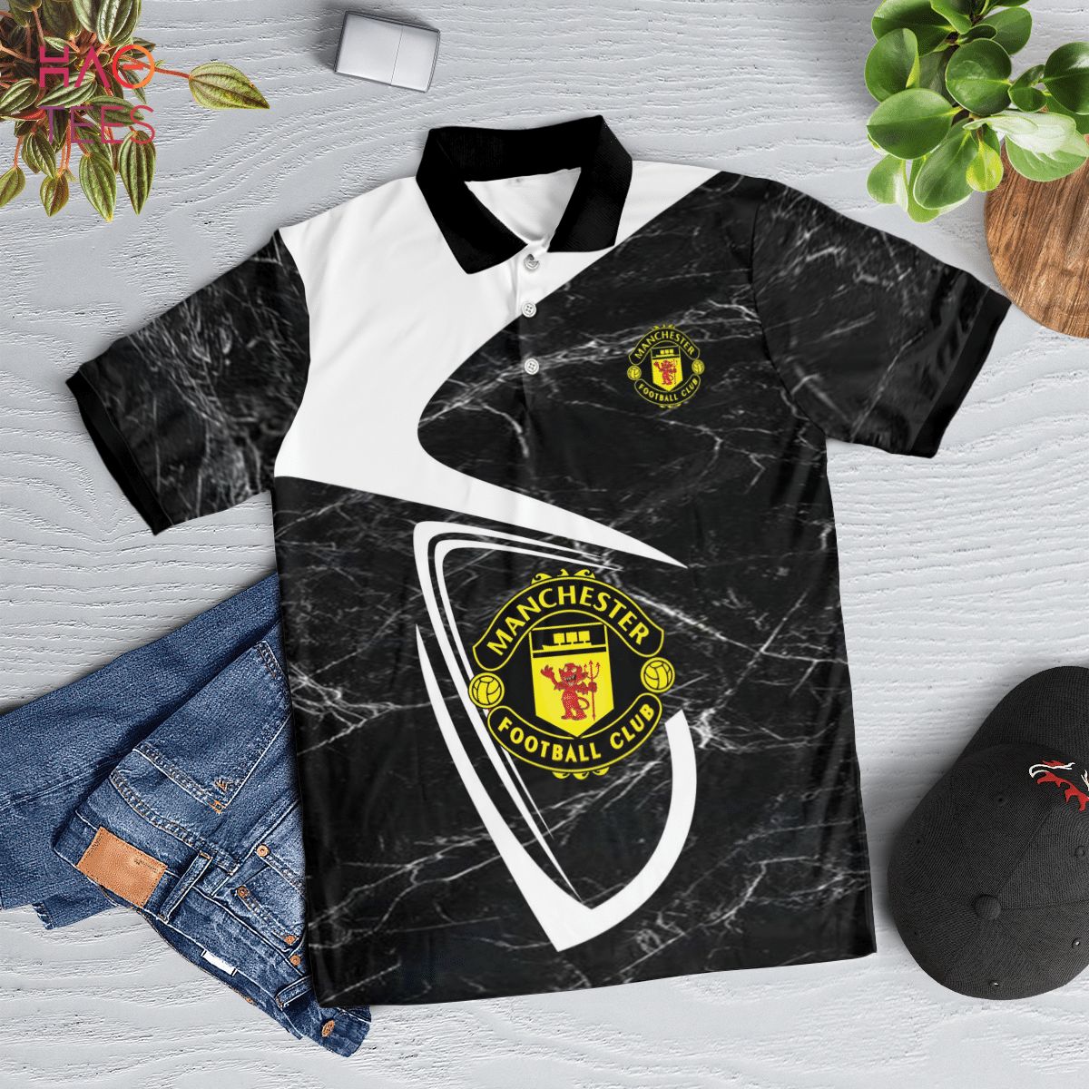 I Love Football2022 Polo Shirt Black I Love Football2022 Polo Shirt Black