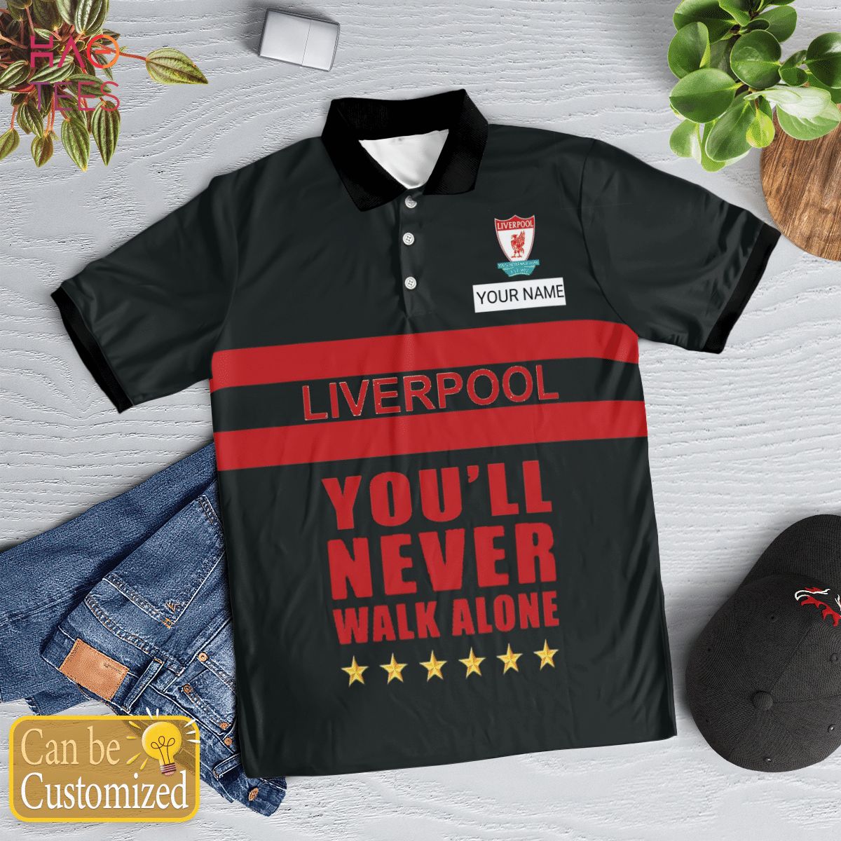 I Love Liverpool Forever Limited Edition 2022 Polo Shirt Black I Love Liverpool Forever Limited Edition 2022 Polo Shirt Black