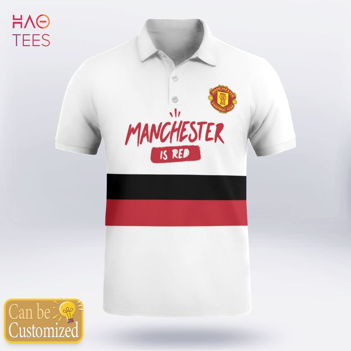 I Love Manchester Polo Shirt Black I Love Manchester Polo Shirt Black
