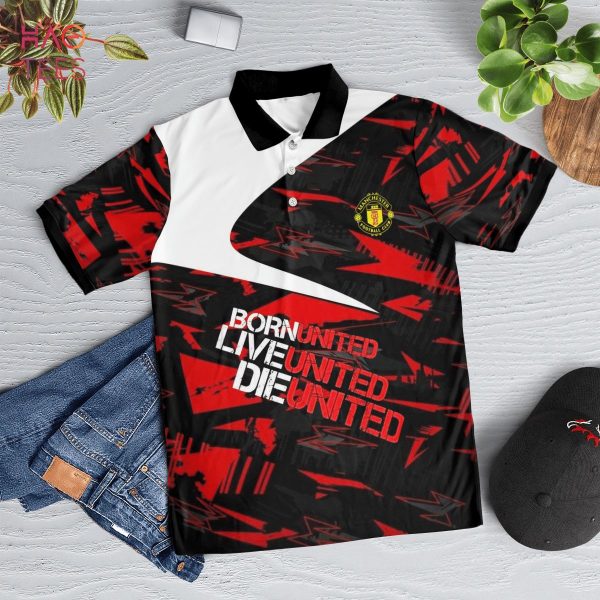 I Love United Polo Shirt Black