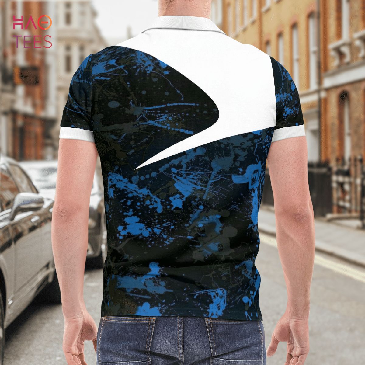 I Love United Polo Shirt Black I Love United Polo Shirt Black