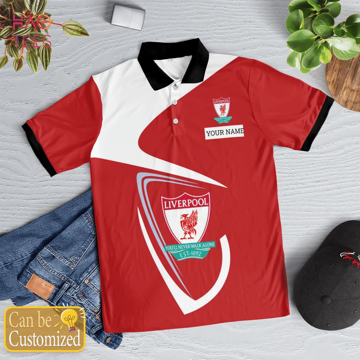 I'M A Fan Liverpool Limited Edition 2022 Polo Shirt Black I'M A Fan Liverpool Limited Edition 2022 Polo Shirt Black