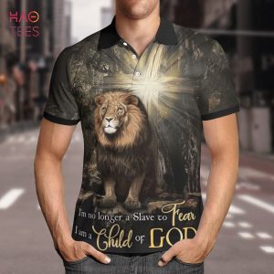 I’M No Longer A Slave To Fear Polo Shirt Black