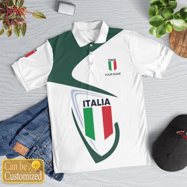 Italia Love Polo Shirt White For Men