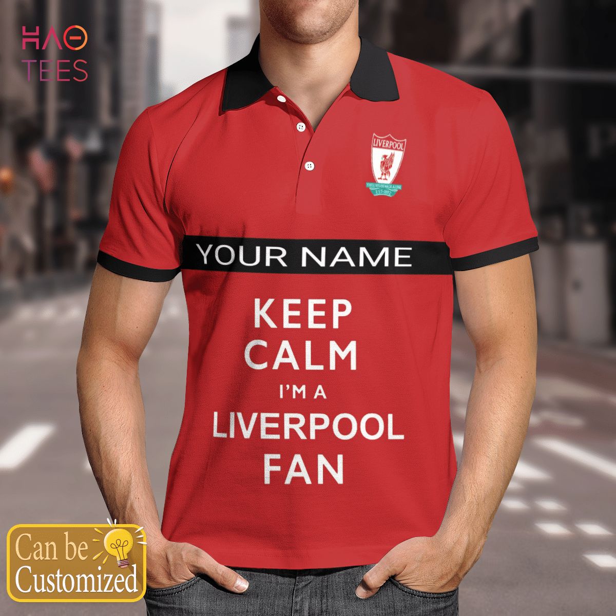 Keep Calm Fan Liverpool Limited Edition 2022 Polo Shirt Black Keep Calm Fan Liverpool Limited Edition 2022 Polo Shirt Black