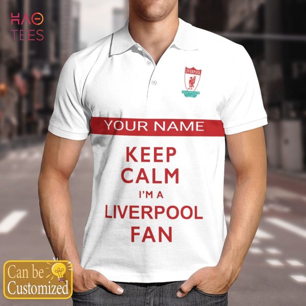 Keep Calm Fan Liverpool Limited Edition 2022 Polo Shirt Black