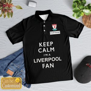 Lilverpool Fc Love Fan Limited Edition 2022 Polo Shirt Black