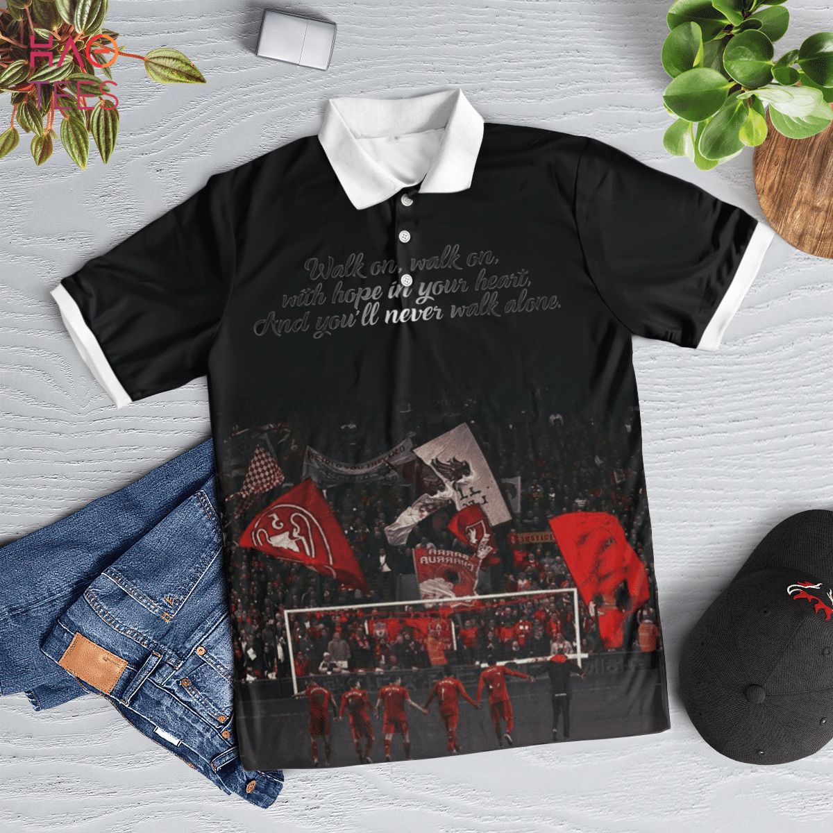 Liverpool Champion Limited 2022 Polo Shirt White Liverpool Champion Limited 2022 Polo Shirt White