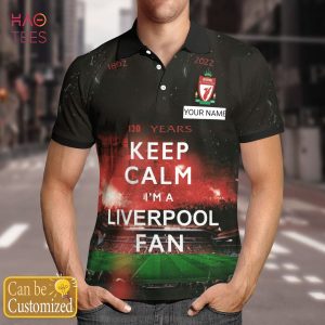 Liverpool Fan Club 2022 Polo Shirt Black