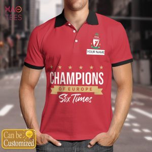 Liverpool Is Champion Limited 2022 Polo Shirt Black