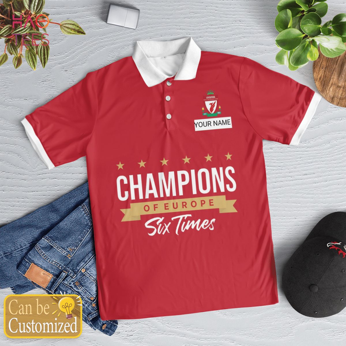Liverpool Is Champion Limited 2022 Polo Shirt Black Liverpool Is Champion Limited 2022 Polo Shirt Black