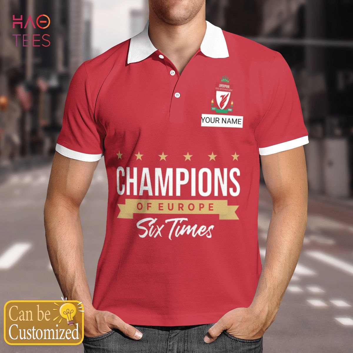 Liverpool Is Champion Limited 2022 Polo Shirt Black Liverpool Is Champion Limited 2022 Polo Shirt Black