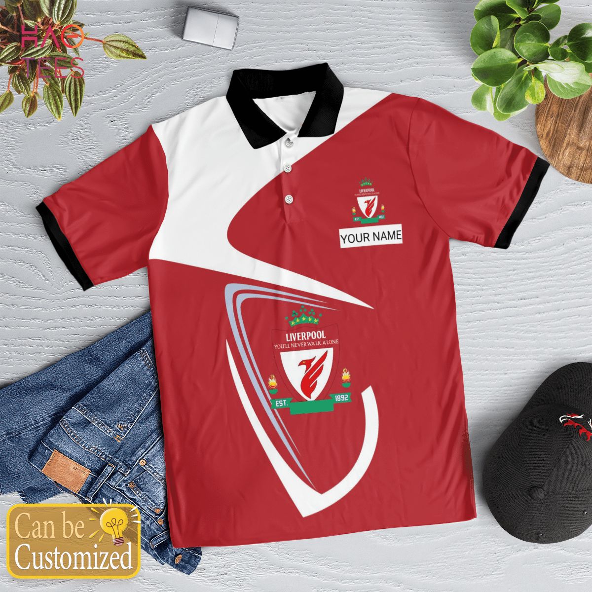 Liverpool Is Love682022 Polo Shirt Black