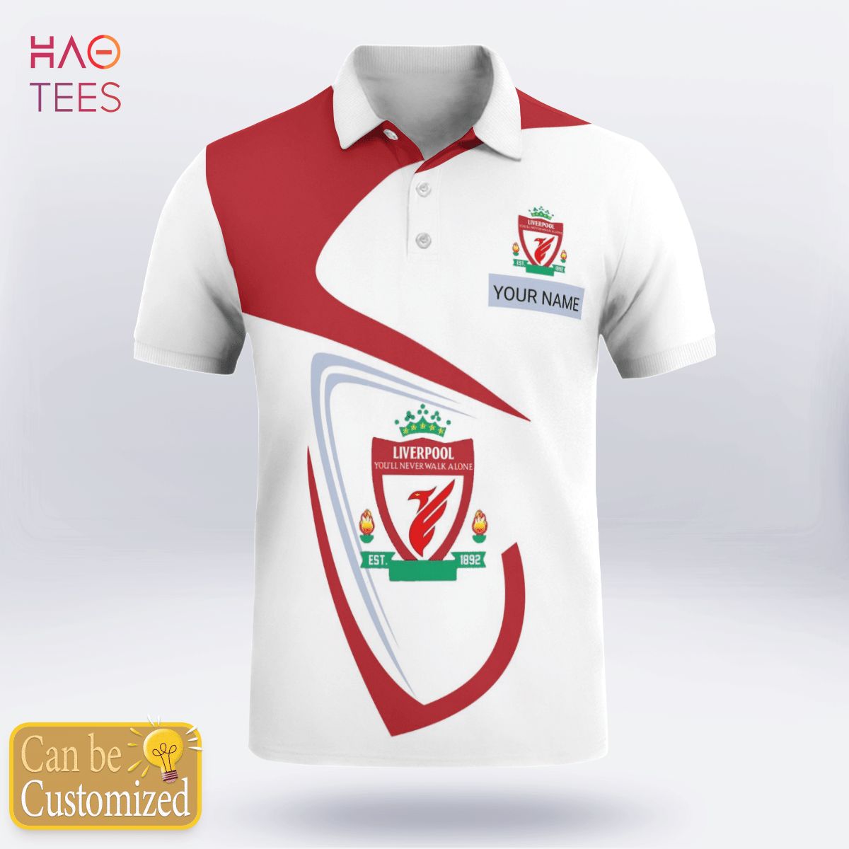 Liverpool Is Love682022 Polo Shirt Black Liverpool Is Love682022 Polo Shirt Black