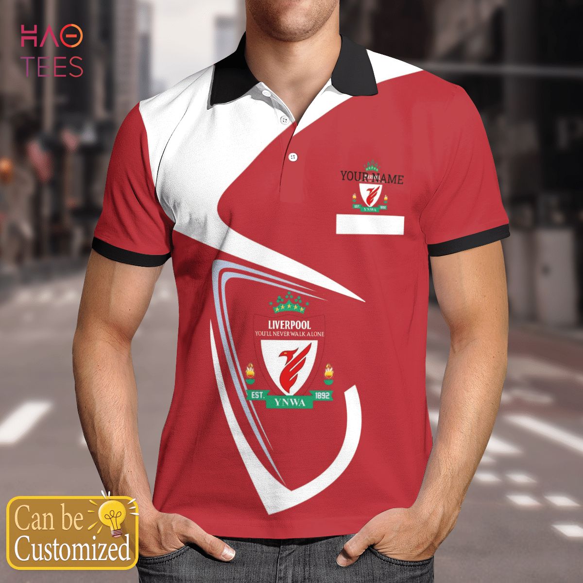 Liverpool66882022 Polo Shirt Black Liverpool66882022 Polo Shirt Black