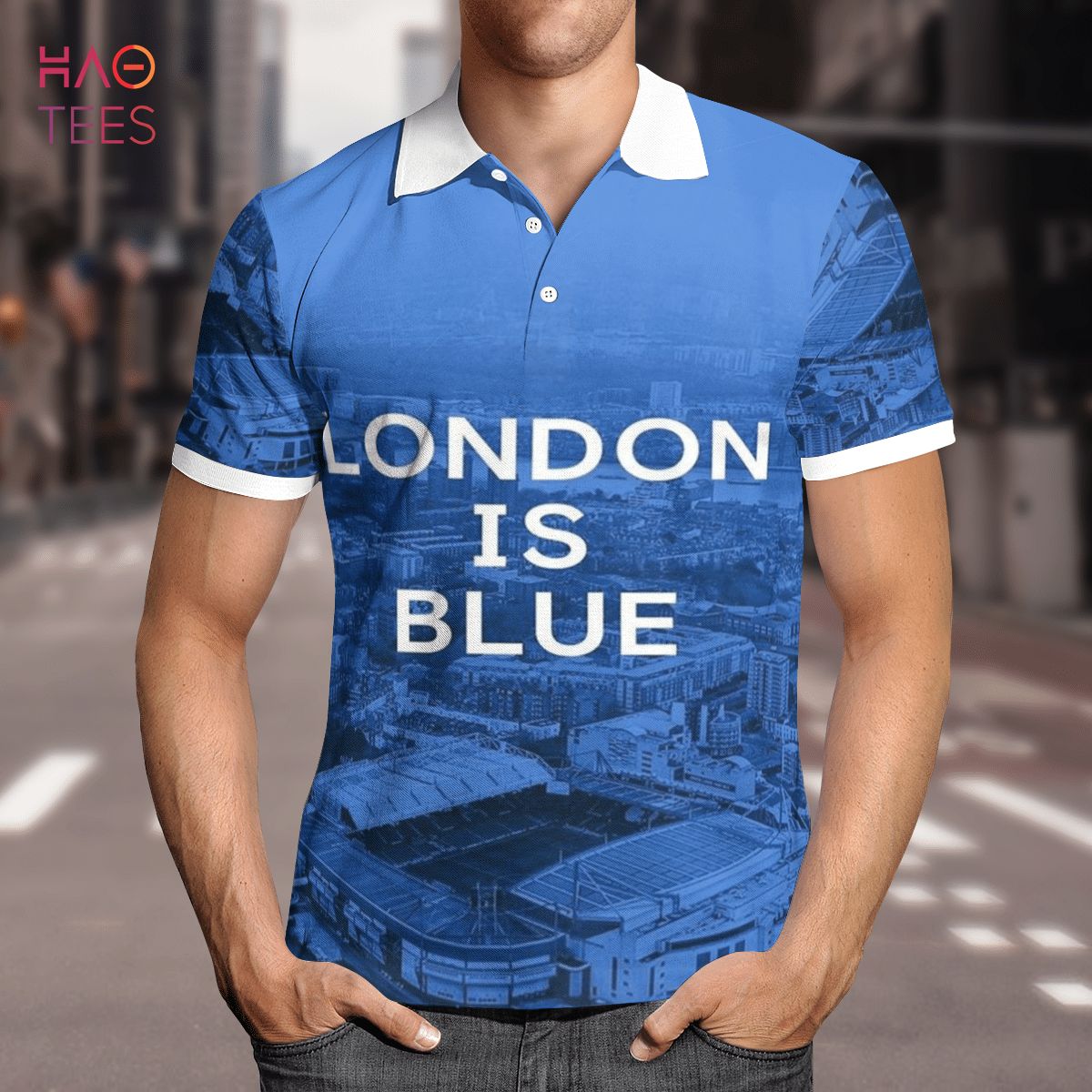 London Is Blue Polo Shirt Black London Is Blue Polo Shirt Black