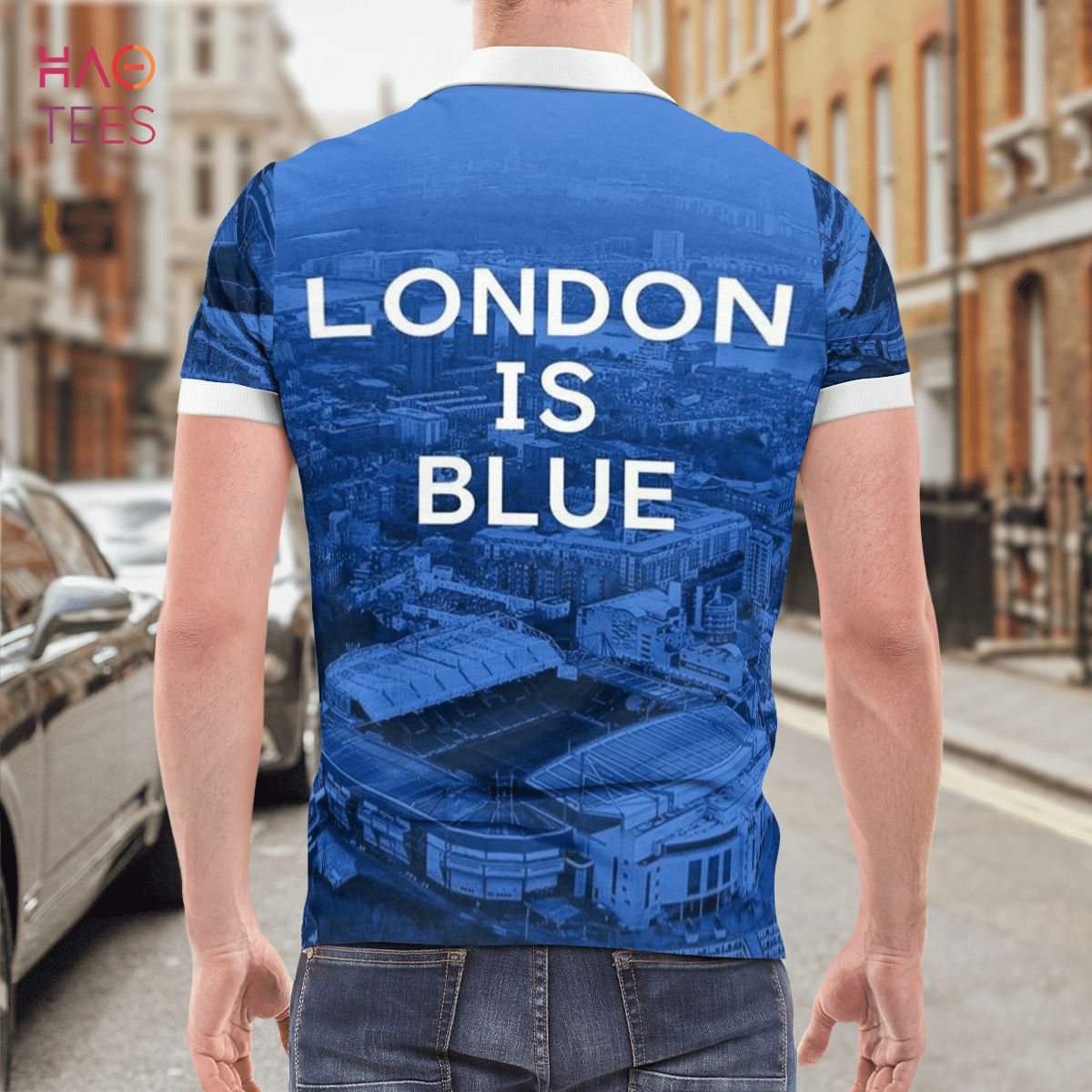 London Is Blue Polo Shirt Black London Is Blue Polo Shirt Black