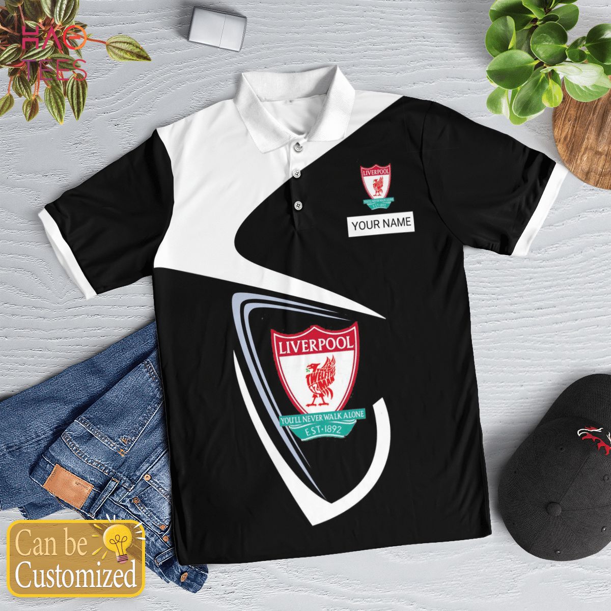 Love Fan Liverpool Limited Edition 2022 Polo Shirt Black Love Fan Liverpool Limited Edition 2022 Polo Shirt Black