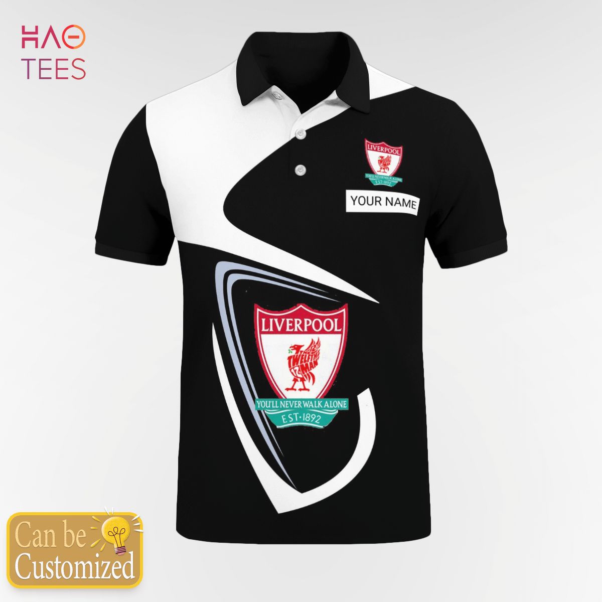 Love Fan Liverpool Limited Edition 2022 Polo Shirt Black Love Fan Liverpool Limited Edition 2022 Polo Shirt Black