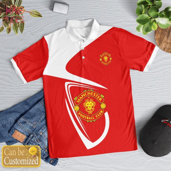 Manchester Club Polo Shirt White