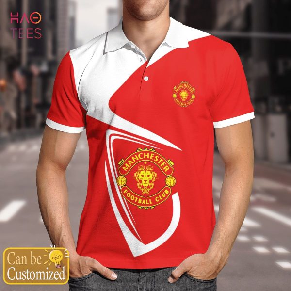 Manchester Club Polo Shirt White