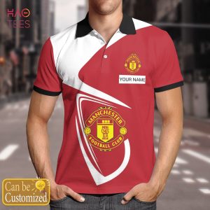 Manchester Football Club 2022 Polo Shirt Black