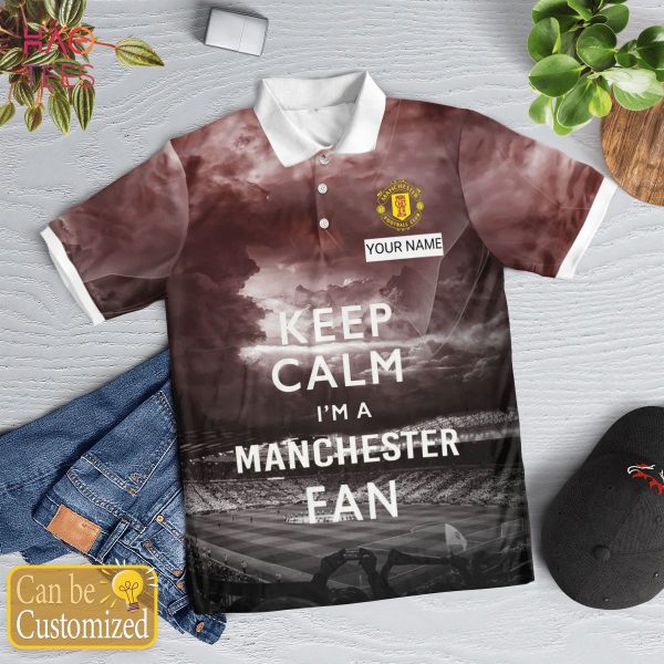 Manchester Football Club Limited 2022 Polo Shirt Black