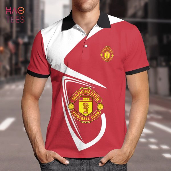 Manchester Football Club Polo Shirt Black