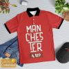 Manchester In My Heart Polo Shirt Black