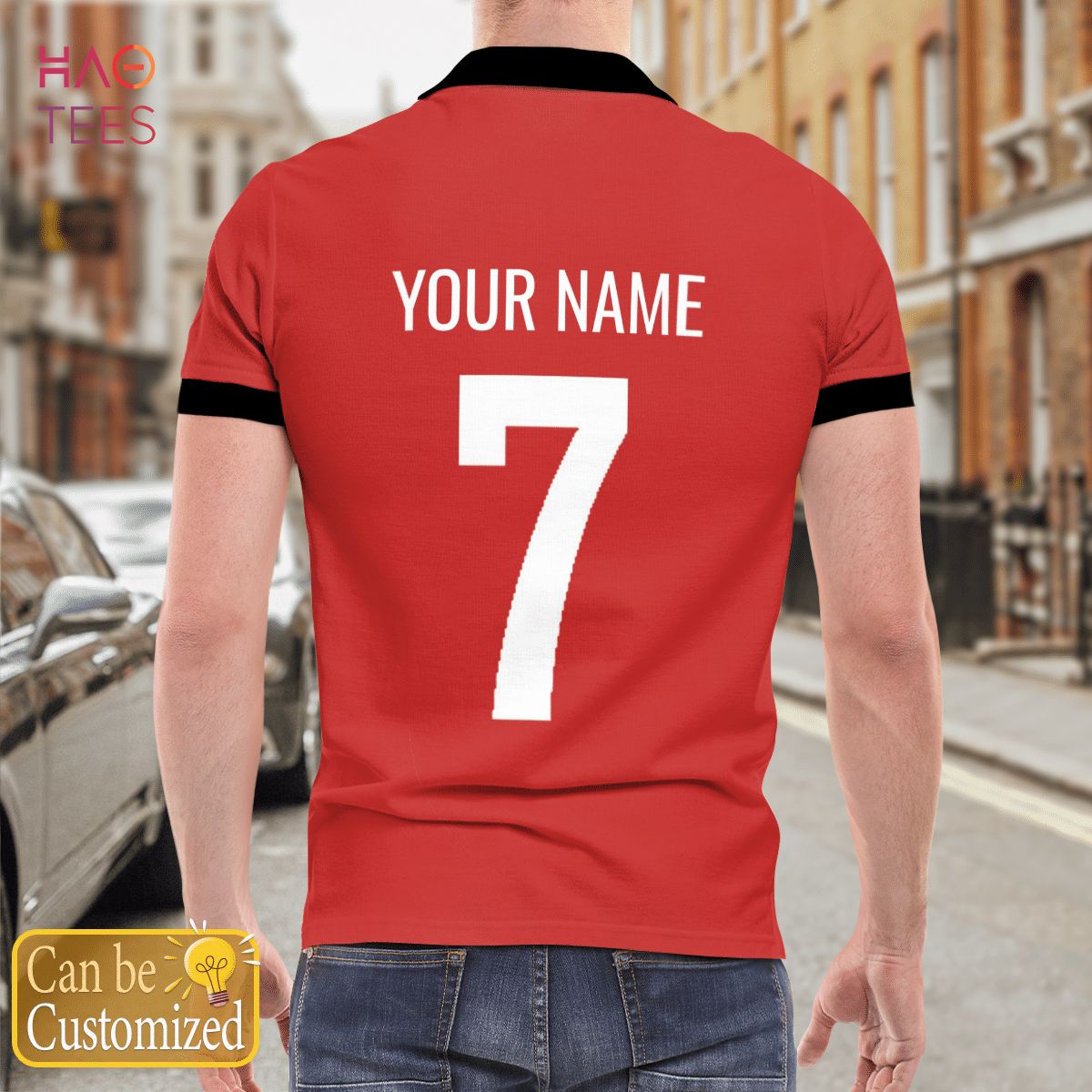 Manchester Football Polo Shirt White Manchester Football Polo Shirt White