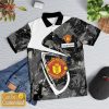 Manchester Football Polo Shirt White