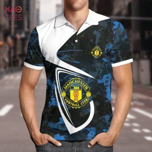 Manchester Is Forever Love Polo Shirt Black