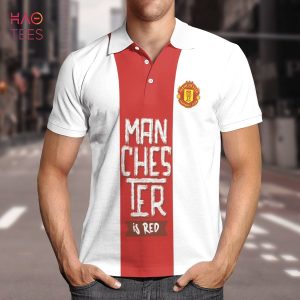 Manchester Is Forever Polo Shirt Black