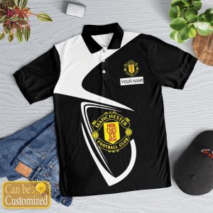 Manchester United Is Red Limited Edition 2022 Polo Shirt Black