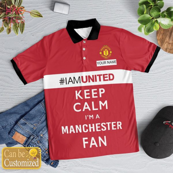 Manchester United Limited 2022 Polo Shirt Black