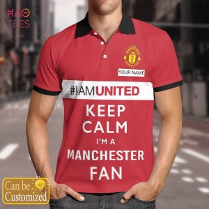 Manchester United Limited 2022 Polo Shirt Black