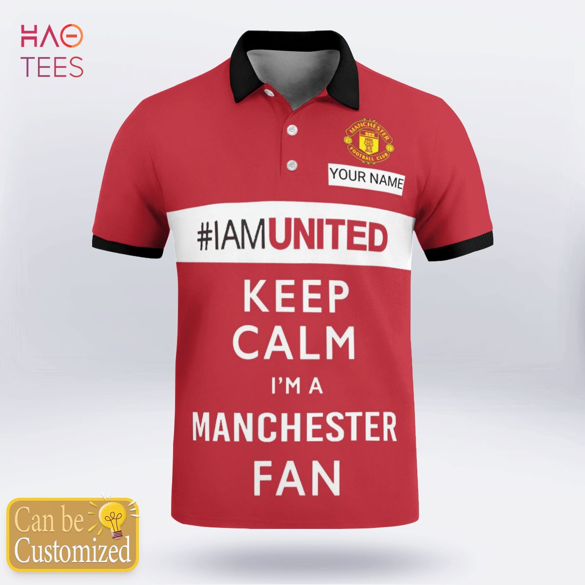 Manchester United Limited 2022 Polo Shirt Black Manchester United Limited 2022 Polo Shirt Black