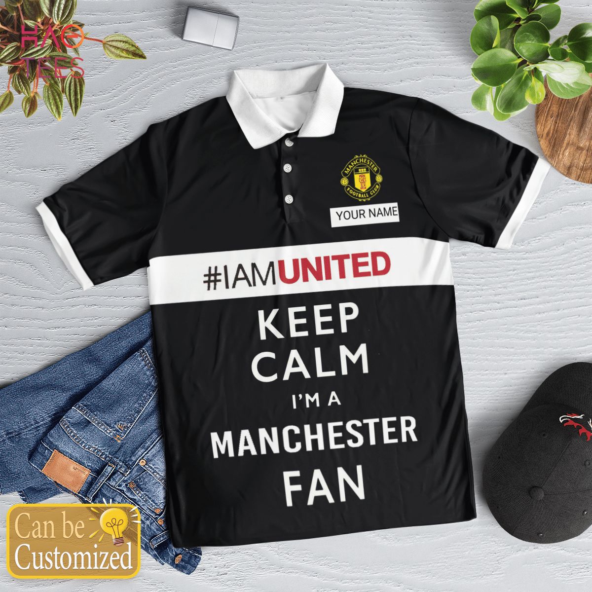 Manchester United Limited 2022 Polo Shirt Black Manchester United Limited 2022 Polo Shirt Black