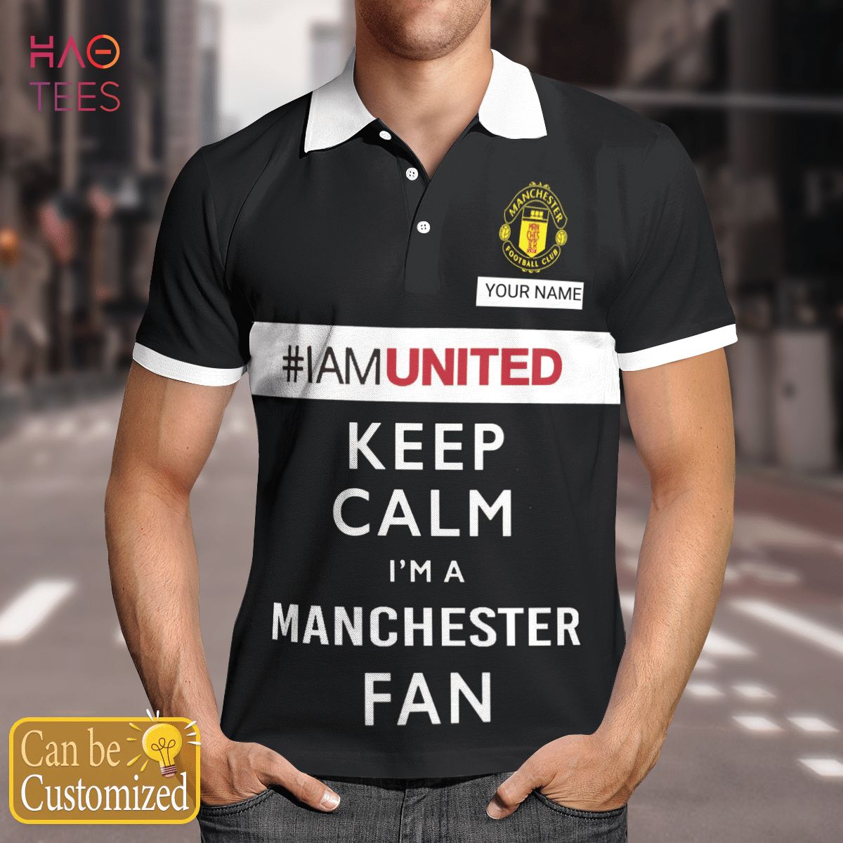Manchester United Limited 2022 Polo Shirt Black Manchester United Limited 2022 Polo Shirt Black