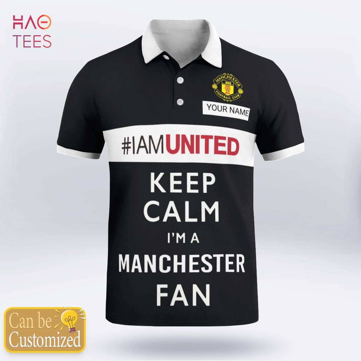 Manchester United Limited 2022 Polo Shirt Black Manchester United Limited 2022 Polo Shirt Black