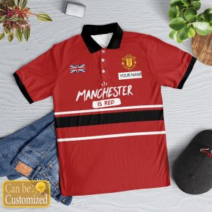 Manchester United Limited Edition 2022 Polo Shirt Black Limited Edition
