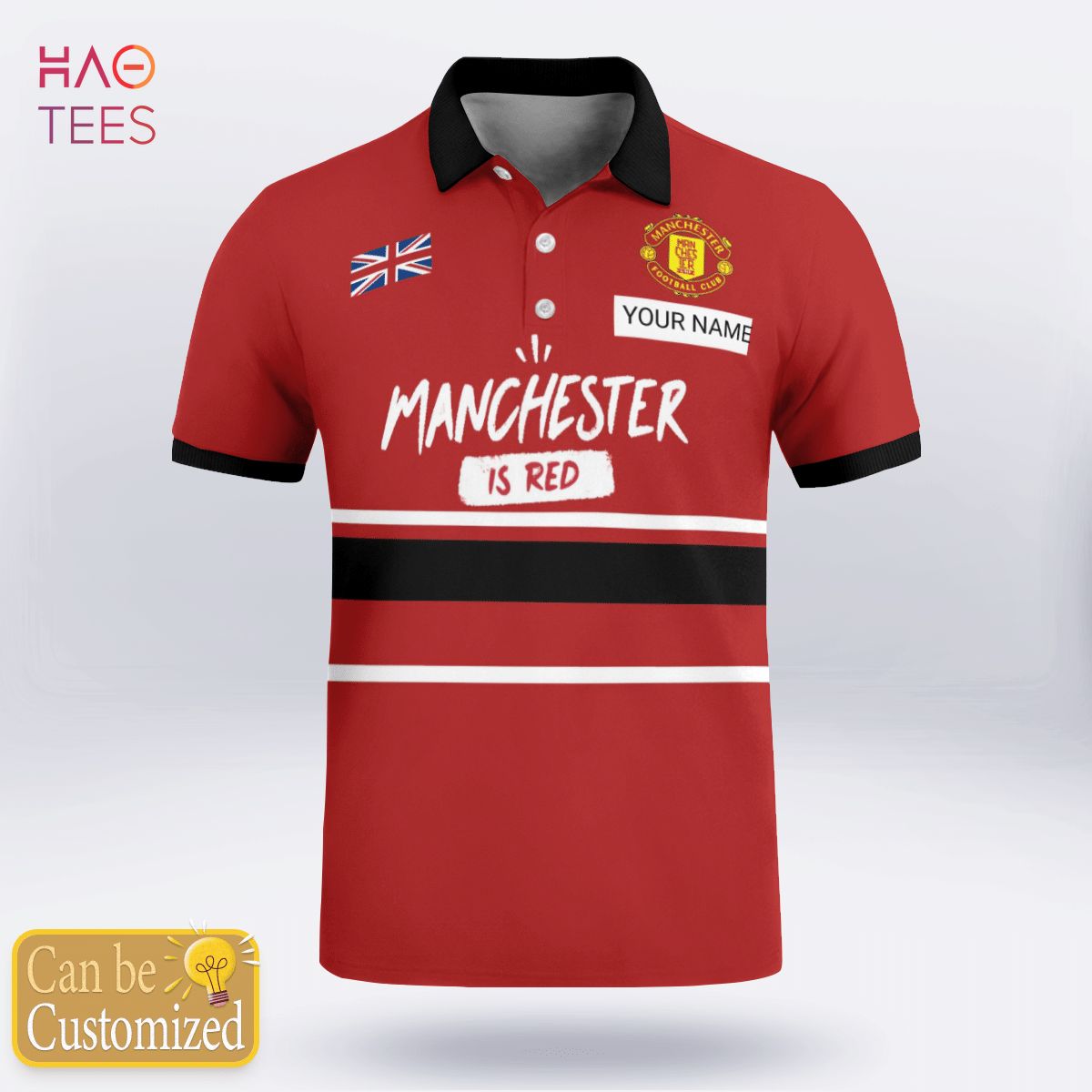 Manchester United Limited Edition 2022 Polo Shirt Black Limited Edition Manchester United Limited Edition 2022 Polo Shirt Black Limited Edition