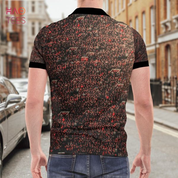 Thousands Of Fans On Shirts Polo Shirt Black