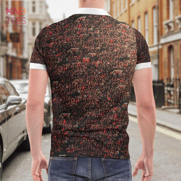Thousands Of Fans On Shirts Polo Shirt Black