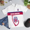 United Kingdom And England Polo Shirt Black United Kingdom And England Polo Shirt Black