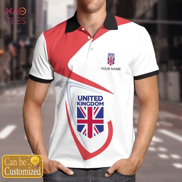 United Kingdom Love Polo Shirt White For Men